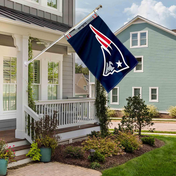 WinCraft New England Patriots Printed Header 3x5 Foot Banner Flag