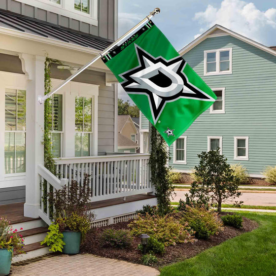 WinCraft Dallas Stars Printed Header 3x5 Premium Banner Flag