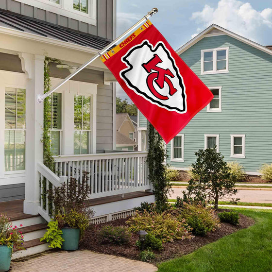 WinCraft Kansas City Chiefs Printed Header 3x5 Foot Banner Flag