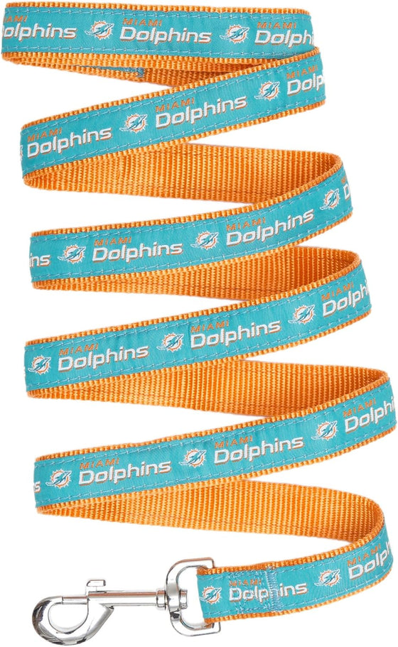 Miami Dolphins Satin Leash