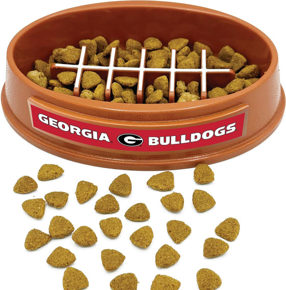 Georgia Football Slow Feeder Bowl