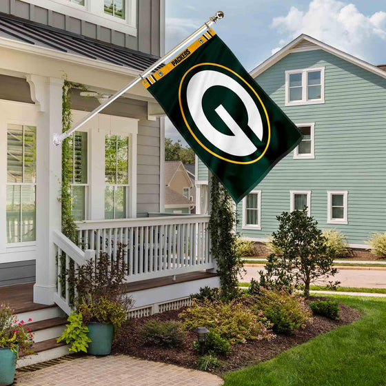 WinCraft Green Bay Packers Printed Header 3x5 Foot Banner Flag