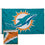 WinCraft Miami Dolphins Embroidered Nylon Flag