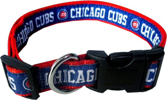 Chicago Cubs Collar Pets First