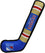 NHL New York Rangers Hockey Stick Toy Pets First