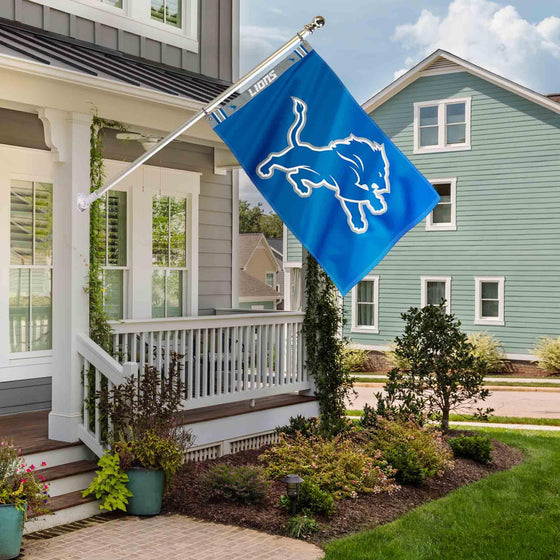 WinCraft Detroit Lions Printed Header 3x5 Foot Banner Flag