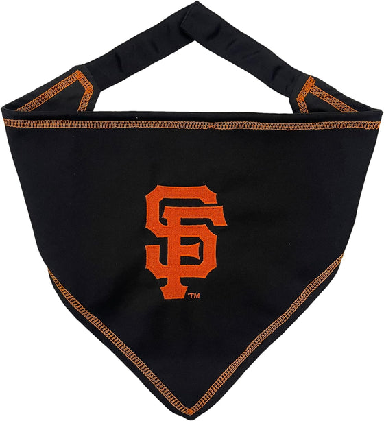 San Francisco Giants Tie Around Bandana Pets First