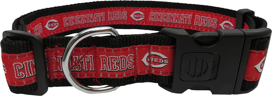 Cincinnati Reds Dog Collar Pets First