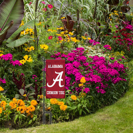 College Flags & Banners Co. Alabama Crimson Tide Mini Garden and Flower Pot Flag Topper