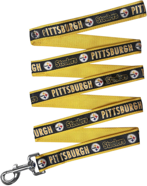 Pittsburgh Steelers Satin Ribbon Leash Pets First