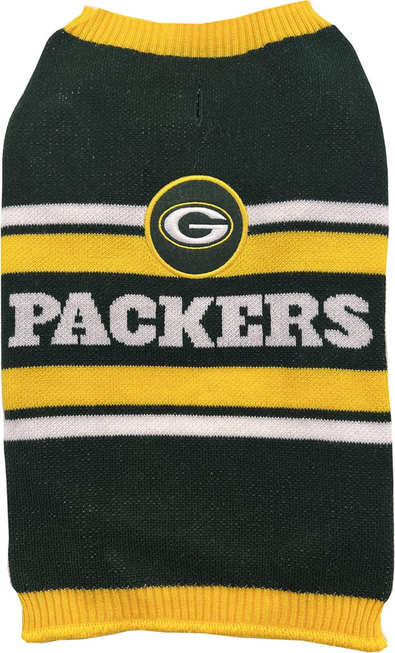 Green Bay Packers Pet Sweater