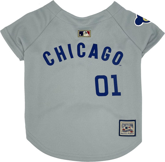 Chicago Cub Dog Throwback Jersey - by Pet First