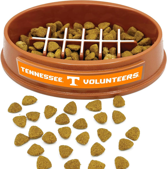 Tennessee Football Slow Feeder Bowl