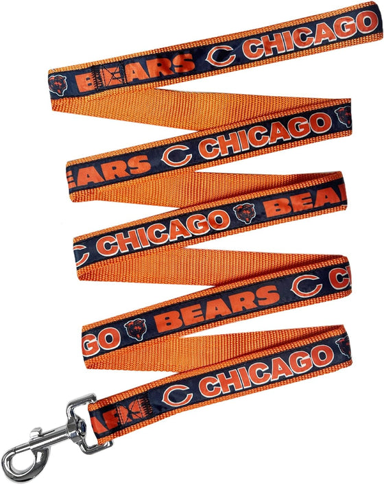 Chicago Bears Satin Ribbon Leash Pets First