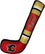 Calgary Flames Hockey Stick Toy by Pet First