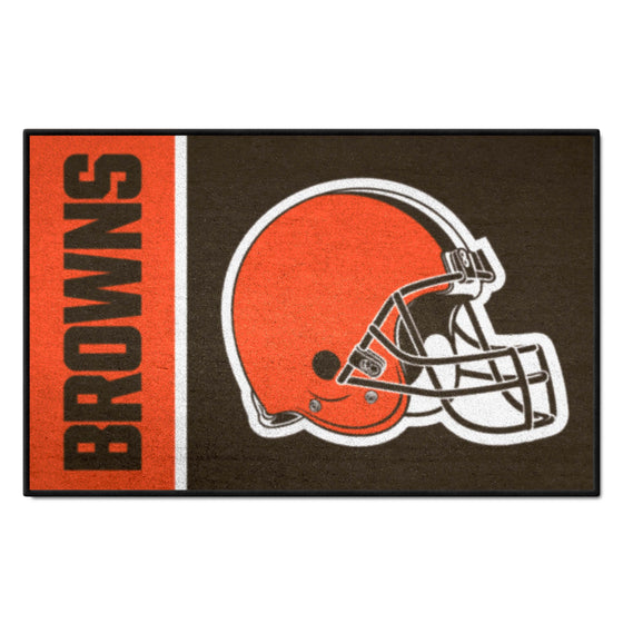 Cleveland Browns Starter Mat Accent Rug Uniform Style - 19in. x 30in.