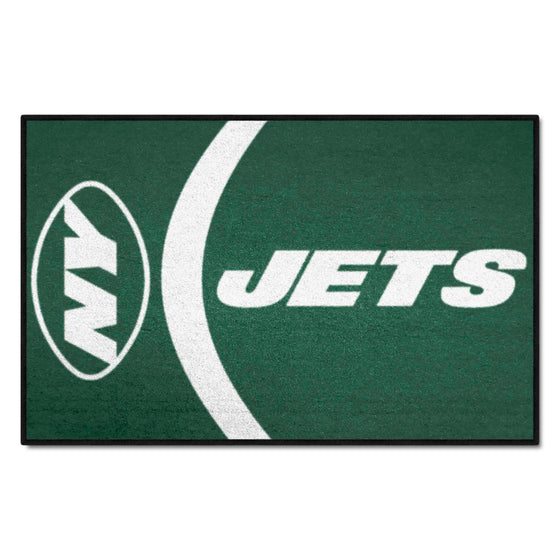 New York Jets Starter Mat Accent Rug Uniform Style - 19in. x 30in.