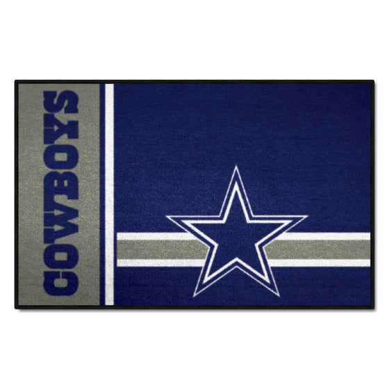 Dallas Cowboys Starter Mat Accent Rug Uniform Style - 19in. x 30in.