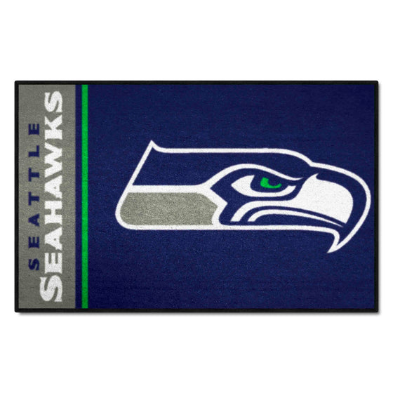 Seattle Seahawks Starter Mat Accent Rug Uniform Style - 19in. x 30in.