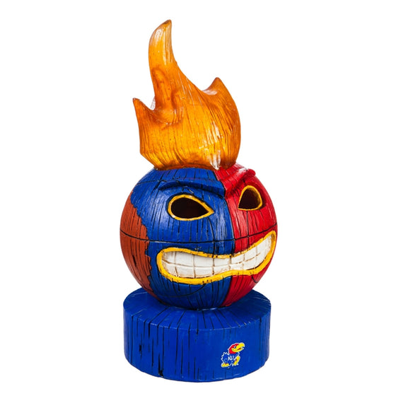 Kansas Jayhawks Statue Lit Team Basketball - Special Order