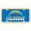 Los Angeles Chargers License Plate Plastic - Special Order