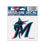 Miami Marlins Decal 3x4 Multi Use - Special Order