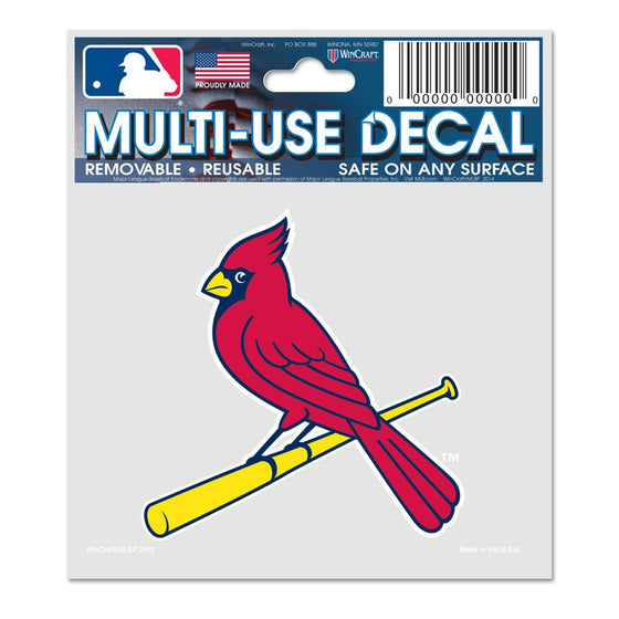 St. Louis Cardinals Decal 3x4 Multi Use