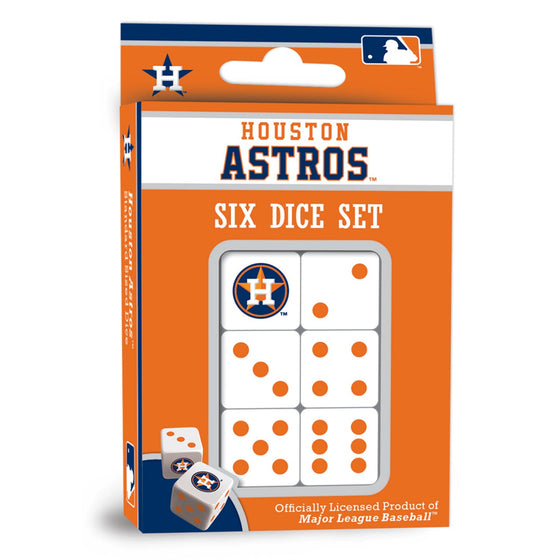 Houston Astros Dice Set - 757 Sports Collectibles