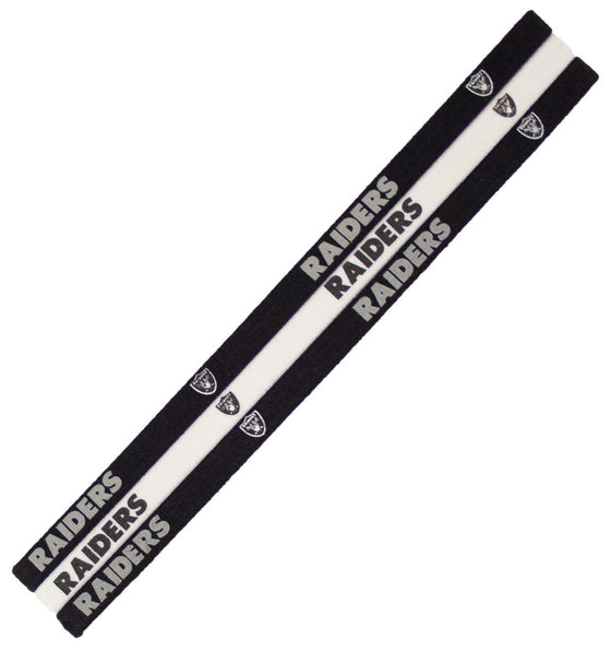 Las Vegas Raiders Headbands Elastic - Special Order