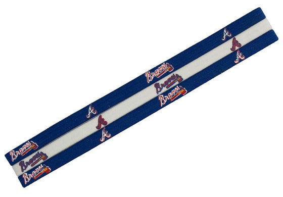 Atlanta Braves Elastic Headbands - Special Order