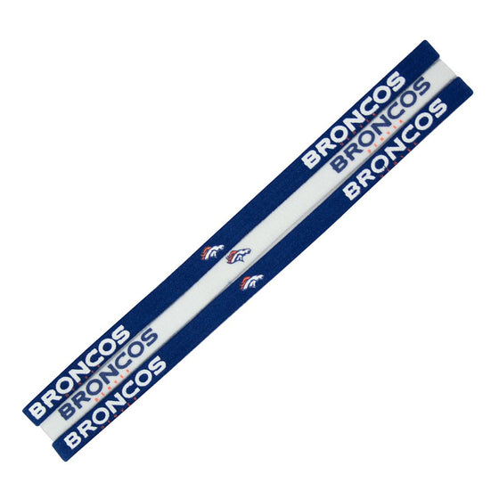 Denver Broncos Elastic Headbands - Special Order