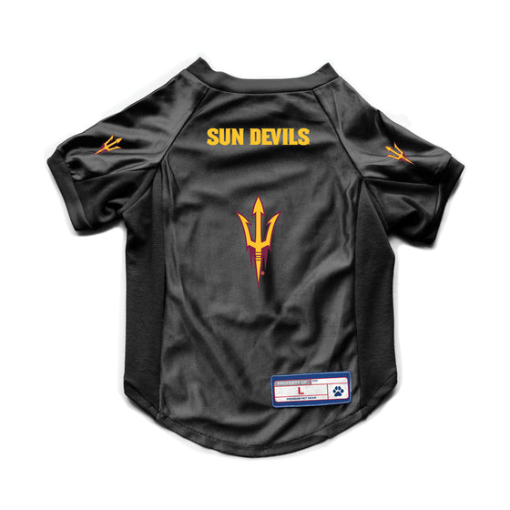 Arizona State Sun Devils Pet Jersey Stretch Size Big Dog - Special Order