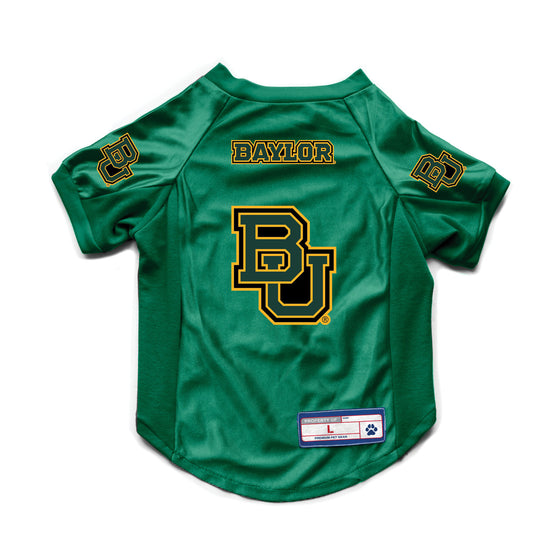 Baylor Bears Pet Jersey Stretch Size Big Dog - Special Order