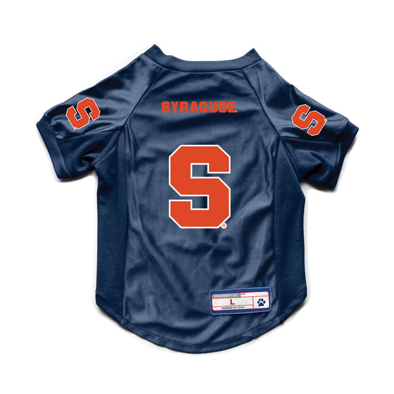 Syracuse Orange Pet Jersey Stretch Size Big Dog - Special Order