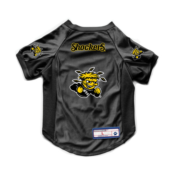 Wichita State Shockers Pet Jersey Stretch Size Big Dog - Special Order