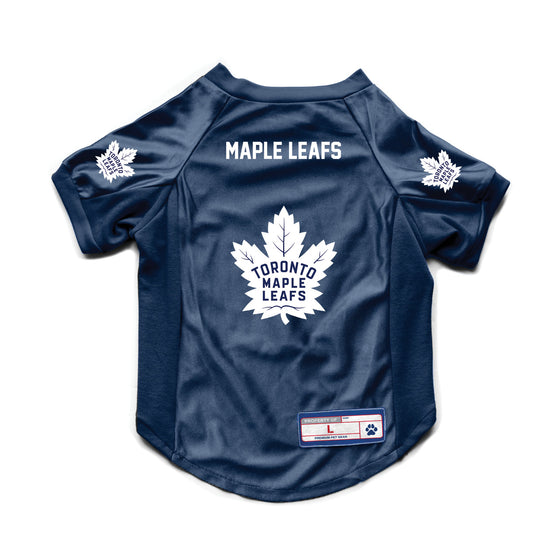 Toronto Maple Leafs Pet Jersey Stretch Size Big Dog - Special Order