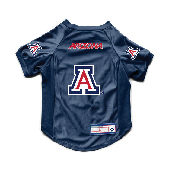 Arizona Wildcats Pet Jersey Stretch Size S - Special Order