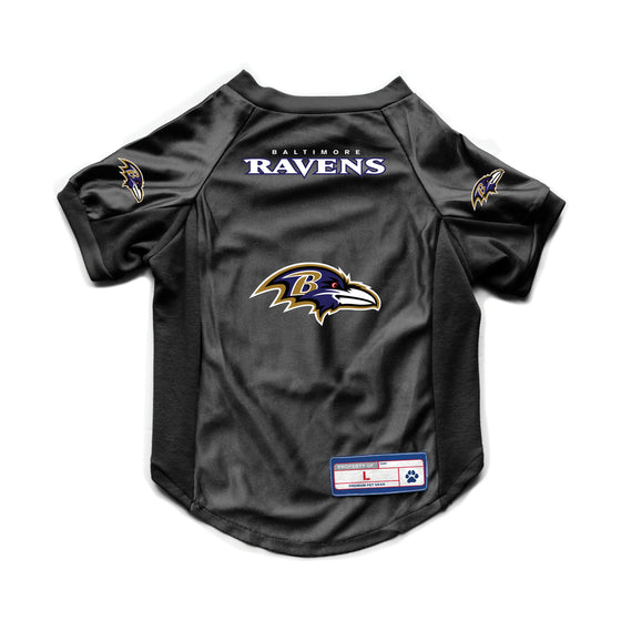 Baltimore Ravens Pet Jersey Stretch Size XL - Special Order