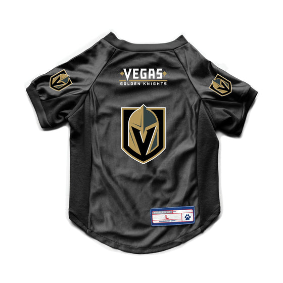 Vegas Golden Knights Pet Jersey Stretch Size L