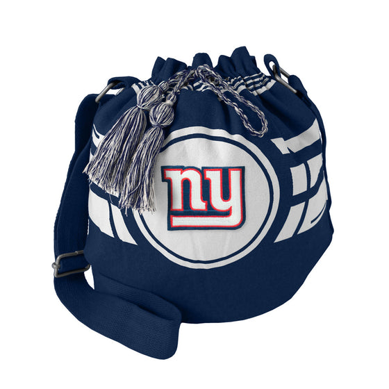 New York Giants Ripple Drawstring Bucket Bag (CDG)