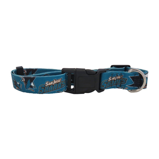 San Jose Sharks Pet Collar Size S - Special Order