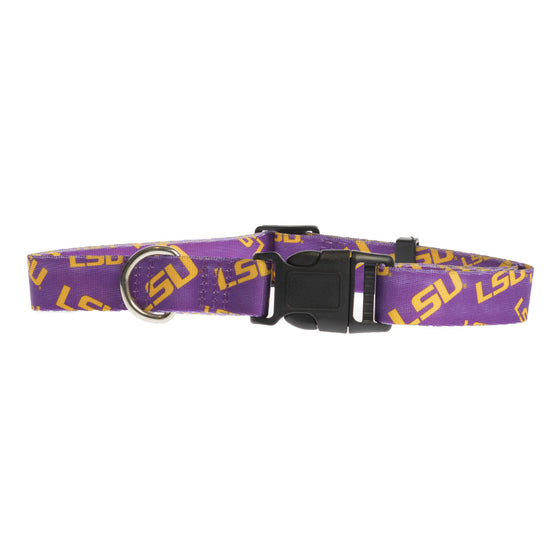 LSU Tigers Pet Collar Size M