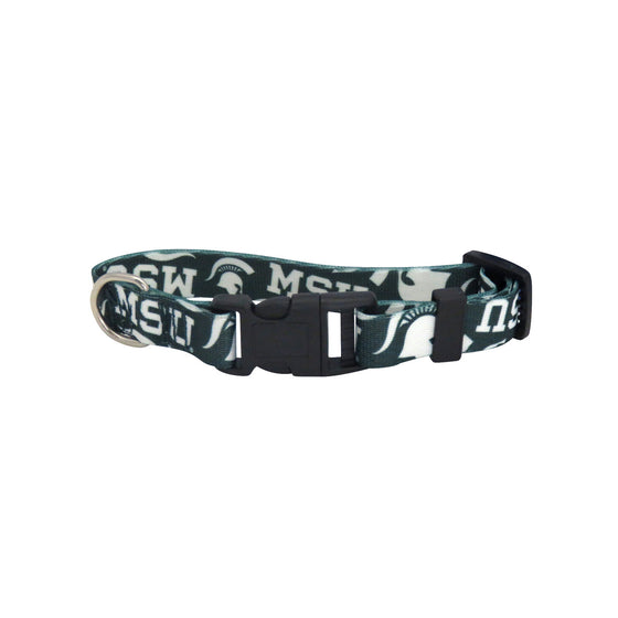 Michigan State Spartans Pet Collar Size L - Special Order