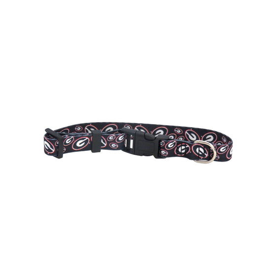 Georgia Bulldogs Pet Collar Size M