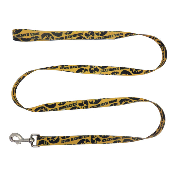 Iowa Hawkeyes Pet Leash 1x60 - Special Order