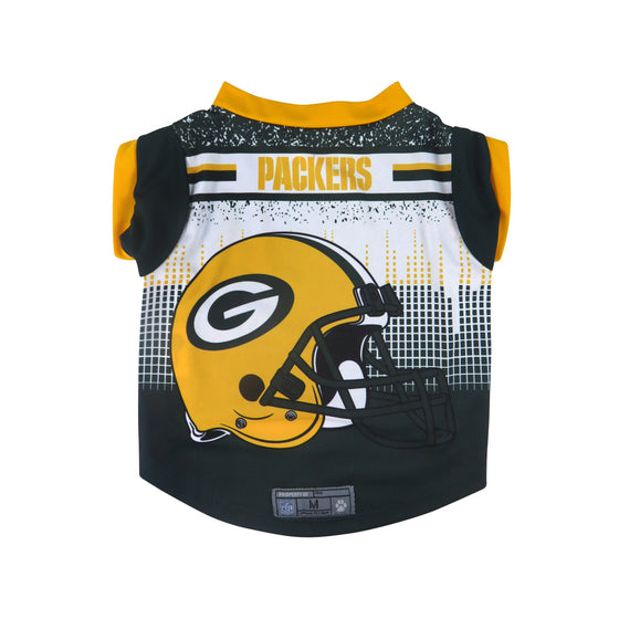 Green Bay Packers Pet Performance Tee Shirt Size S (CDG)