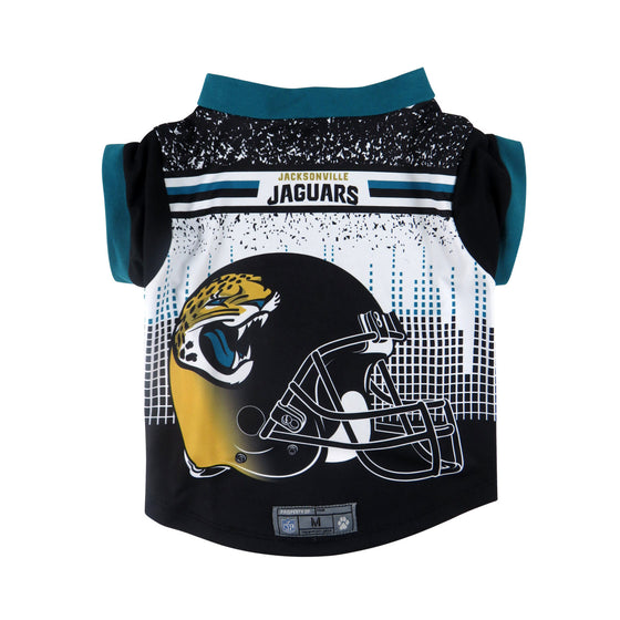 Jacksonville Jaguars Pet Performance Tee Shirt Size S (CDG)