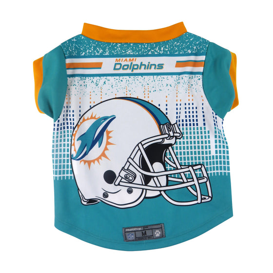 Miami Dolphins Pet Performance Tee Shirt Size XS (CDG)