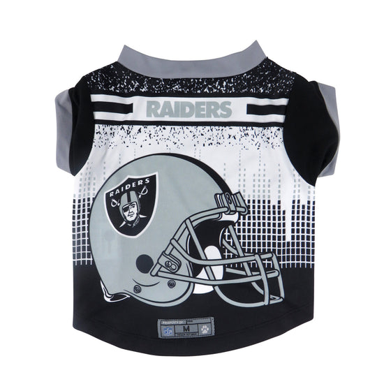 Oakland Raiders Pet Performance Tee Shirt Size XS (CDG)