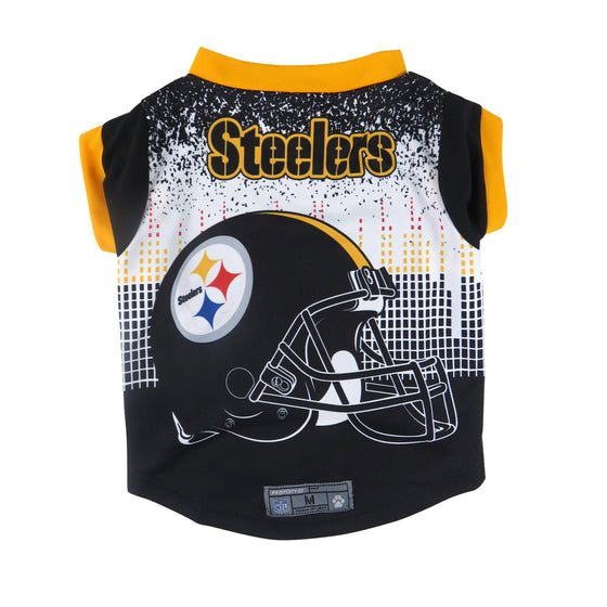 Pittsburgh Steelers Pet Performance Tee Shirt Size XL (CDG)